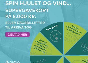 arriva lykkehjul