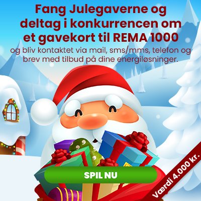 Julekonkurrence - fang gaver og vind 4000 kr.